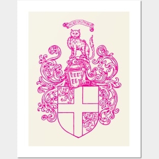 Icon of United Kingdom : dieu et mon droit Posters and Art